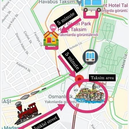 Luxury Big Flat And 50 Mt To Taksim Square Free Wi Fi Free Laundry Service לינה וארוחת בוקר איסטמבול